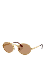 John Lewis Ray-Ban RB3931 Unisex Oval Sunglasses, Arista Gold- Buy online at McGrocer