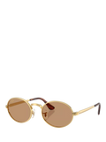 Ray-Ban oval sunglasses Arista Gold 54mm - British product