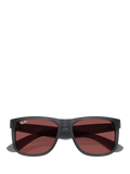 Ray-Ban Justin classic square sunglasses opal grey red, UK version