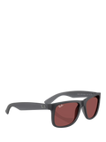 Ray-Ban Justin classic square sunglasses opal grey red, UK version