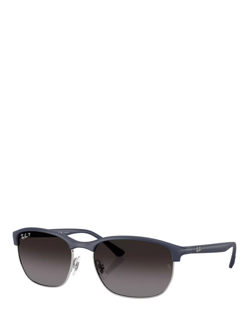 Ray-Ban square sunglasses blue polycarbonate 59mm - British product