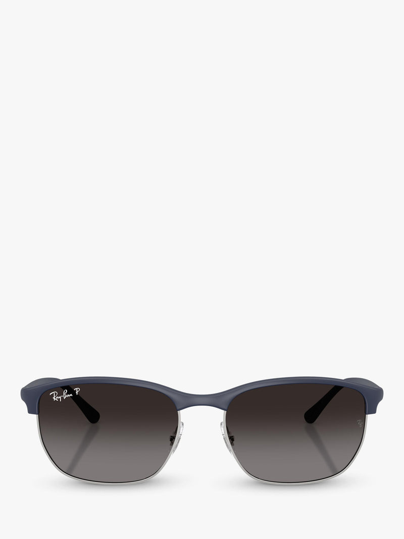 Ray-Ban square sunglasses blue polycarbonate 59mm - British product