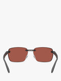 Ray-Ban polarised rectangular sunglasses for men, UK version