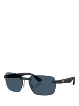 John Lewis Ray-Ban RB4470CH Irregular Sunglasses Sand Black 59mm- Buy online at McGrocer