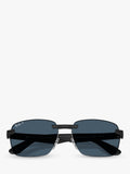 Ray-Ban RB4470CH irregular sunglasses sand black - British product