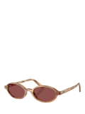 Ray-Ban oval sunglasses cream havana 48mm - British product