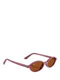 Ray-Ban RB4472 oval sunglasses violet havana purple frame - British product