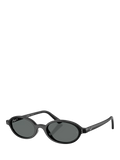 Ray-Ban oval sunglasses black (British brand)