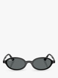 Ray-Ban oval sunglasses black (British brand)
