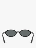 Ray-Ban oval sunglasses black (British brand)