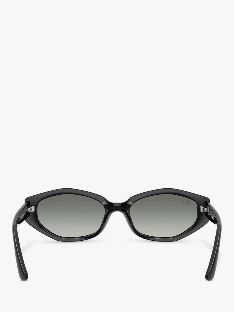 Ray-Ban irregular sunglasses with gradient lenses, UK version