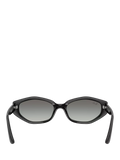Ray-Ban irregular sunglasses with gradient lenses, UK version