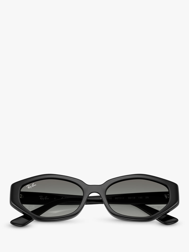 Ray-Ban irregular sunglasses with gradient lenses, UK version