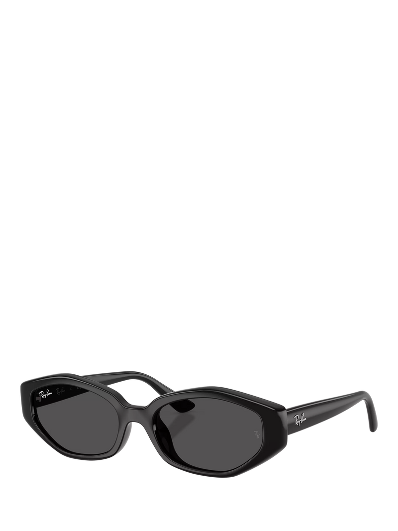 Ray-Ban irregular sunglasses black frame 56mm lens, imported from the UK