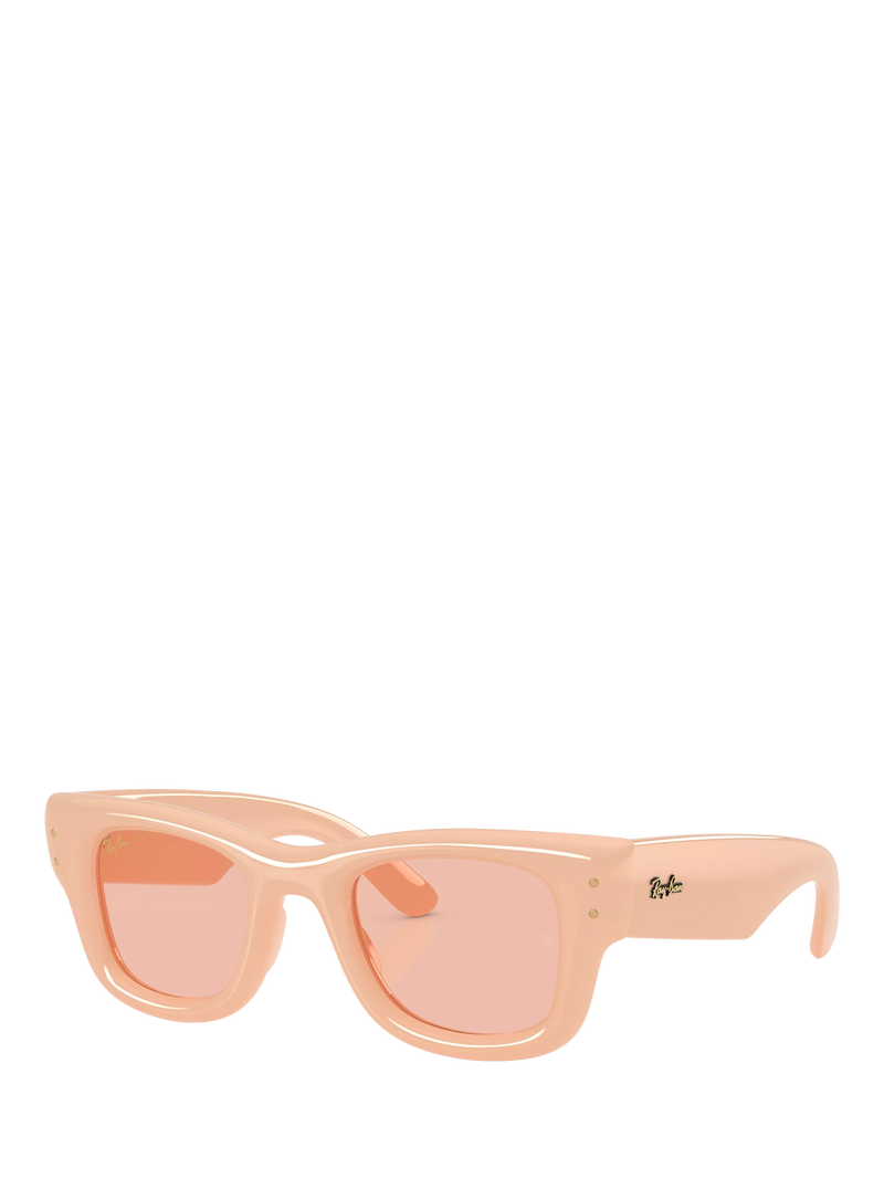Ray-Ban square sunglasses solid nude/pink - British product