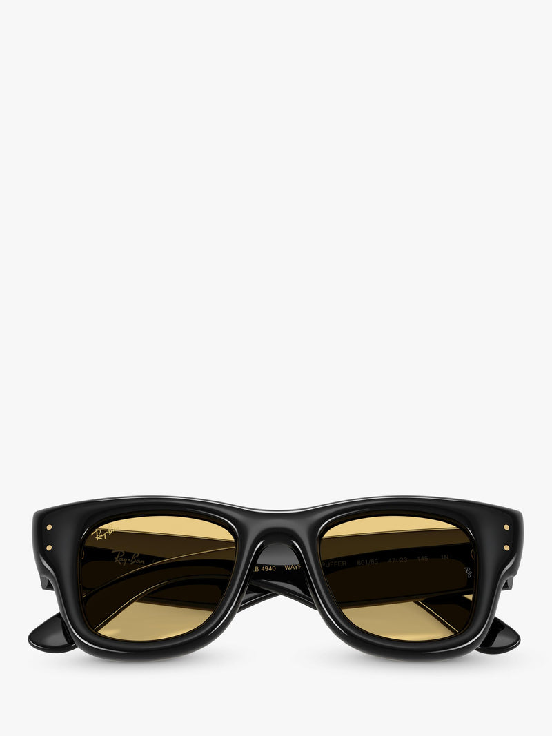 Ray-Ban RB4940 D-Frame sunglasses black yellow 50mm (British brand)