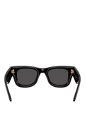 Ray-Ban RB4940 D-frame black sunglasses 50mm imported from the UK