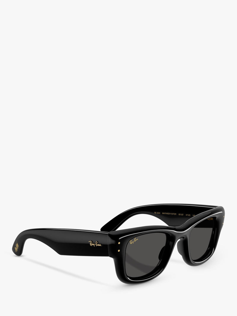Ray-Ban RB4940 D-frame black sunglasses 50mm imported from the UK