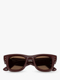 Ray-Ban RB4940 rectangular sunglasses dark brown (British brand)