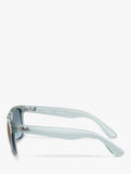 Ray-Ban kids square sunglasses mirrored 48mm (British brand)
