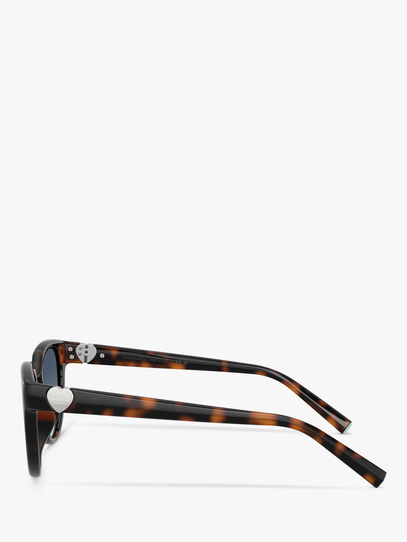 Tiffany & Co cat eye sunglasses brown gradient - British product