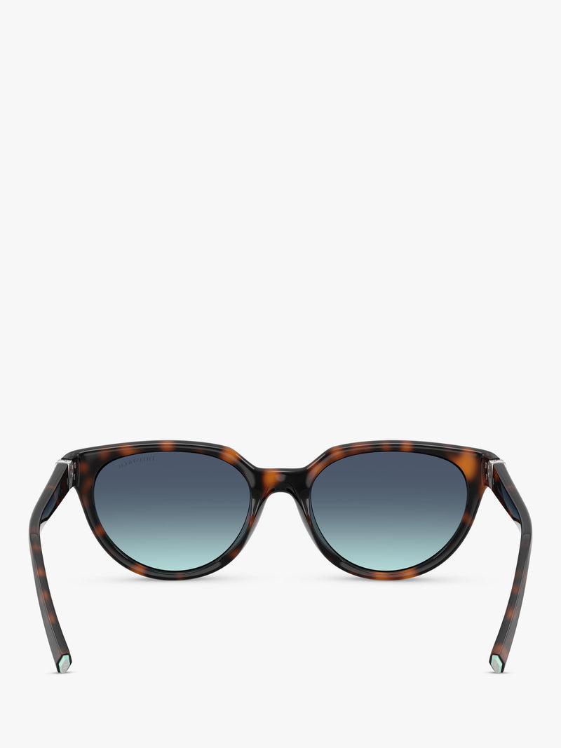 Tiffany & Co cat eye sunglasses brown gradient - British product