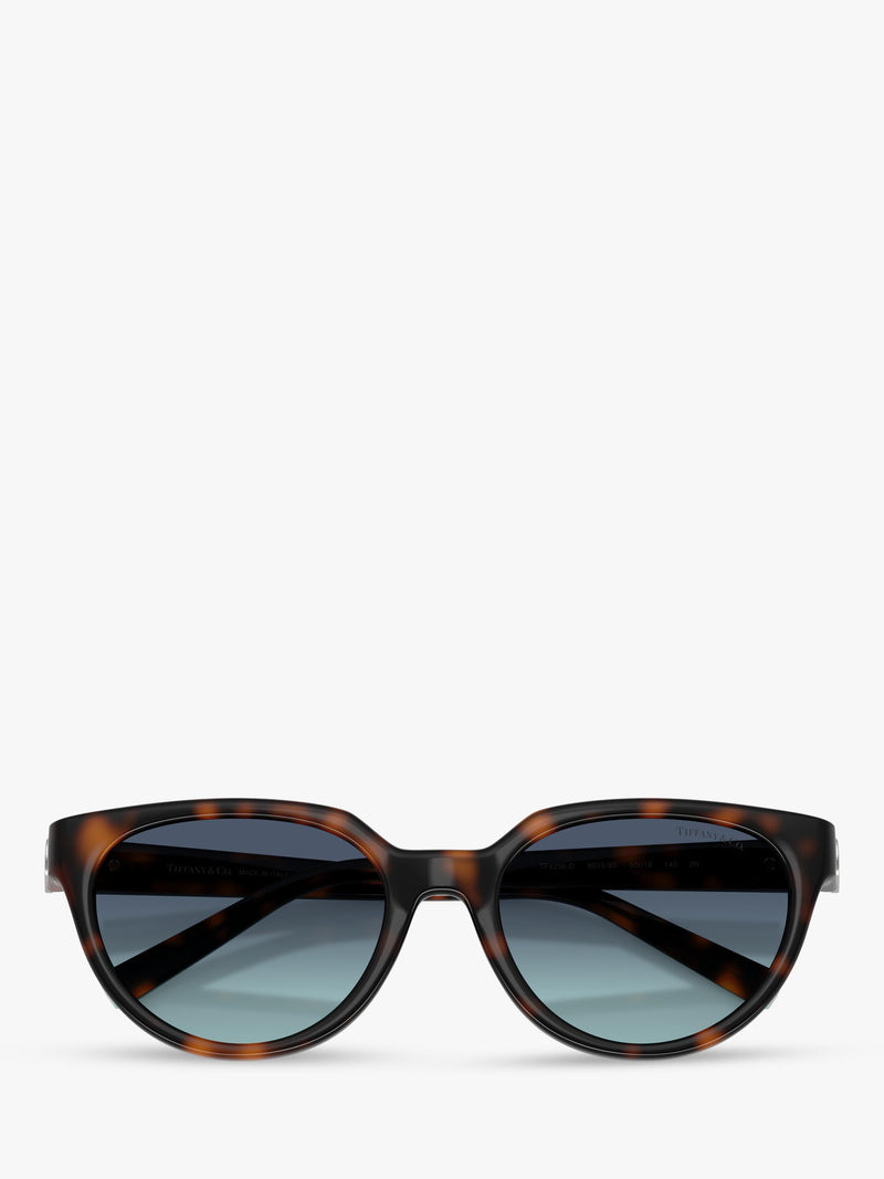 Tiffany & Co cat eye sunglasses brown gradient - British product