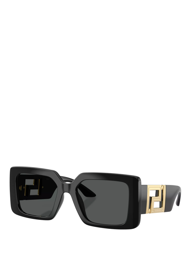 Versace women's square sunglasses black (British brand)