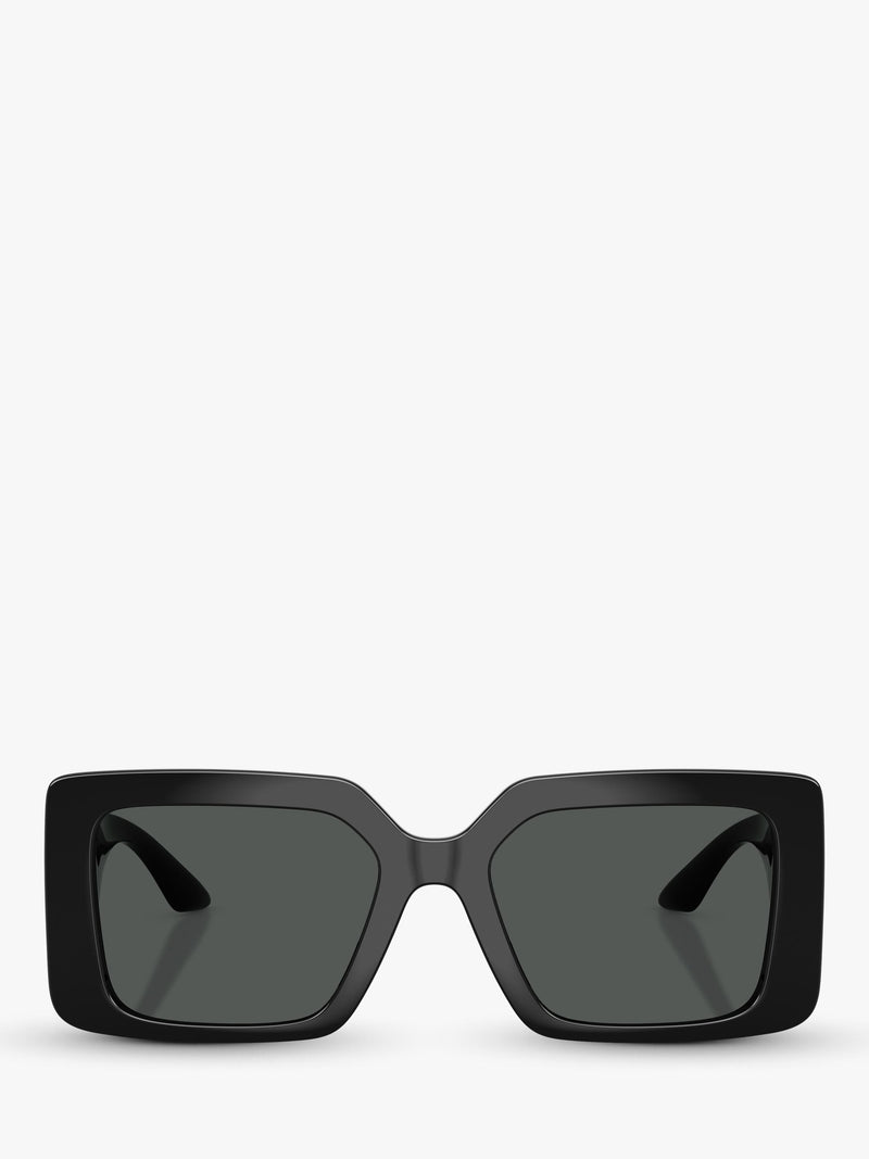 Versace women's square sunglasses black (British brand)