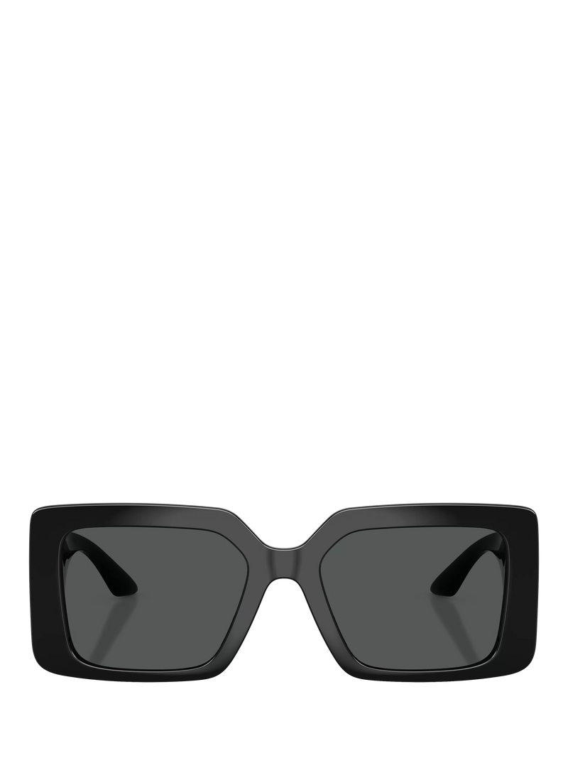 Versace women's square sunglasses black (British brand)