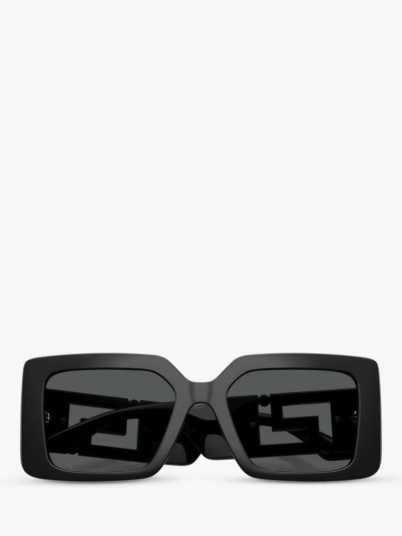 Versace women's square sunglasses black (British brand)