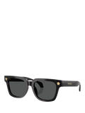 Versace D-Frame sunglasses black 52mm lens, UK version