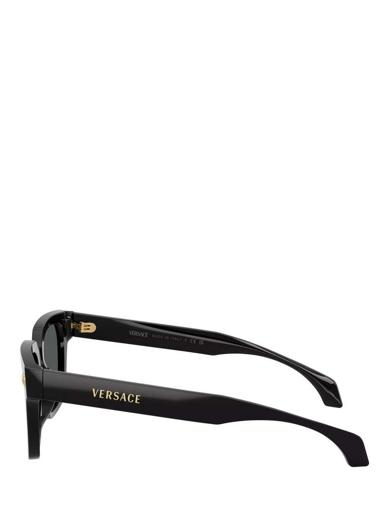 Versace D-Frame sunglasses black 52mm lens, UK version