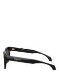 Versace D-Frame sunglasses black 52mm lens, UK version