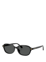 John Lewis Versace VE4514D Oval Sunglasses, Black- Buy online at McGrocer