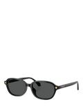 Versace oval sunglasses black acetate 53mm - British product