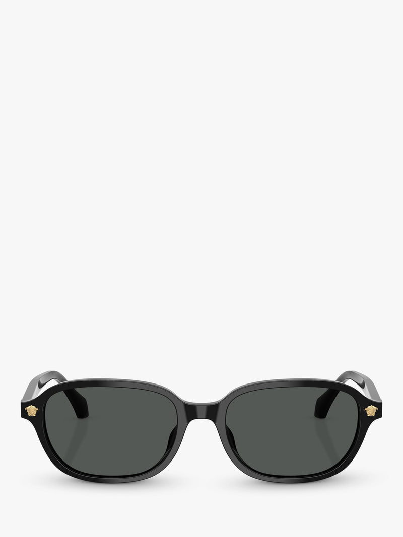 Versace oval sunglasses black acetate 53mm - British product