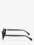 Versace oval sunglasses black acetate 53mm - British product