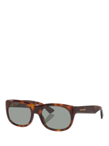 John Lewis Yves Saint Laurent Oval Sunglasses, Tortoise/Green- Buy online at McGrocer