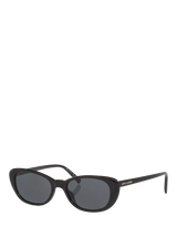 John Lewis Yves Saint Laurent Cat Eye Sunglasses Black/Grey- Buy online at McGrocer