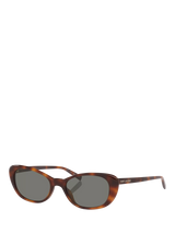 John Lewis Yves Saint Laurent Cat Eye Sunglasses, Tortoise/Grey- Buy online at McGrocer