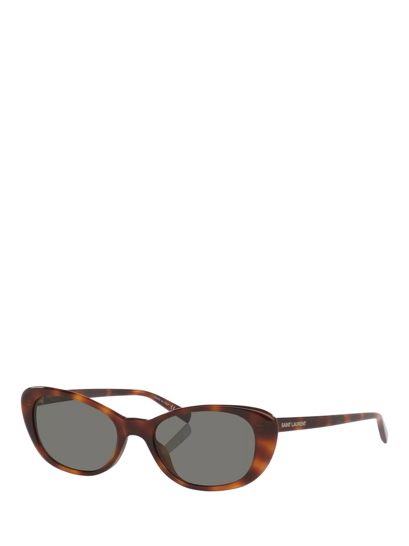 Yves Saint Laurent brown cat eye sunglasses, UK version