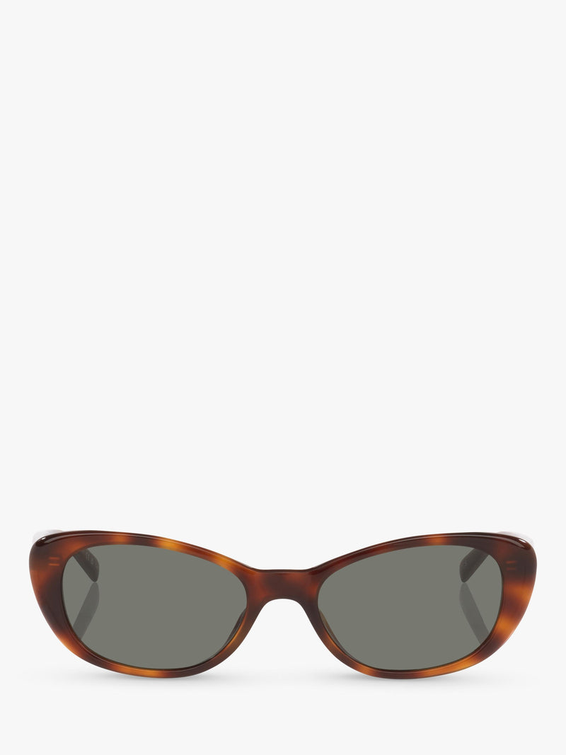 Yves Saint Laurent brown cat eye sunglasses, UK version