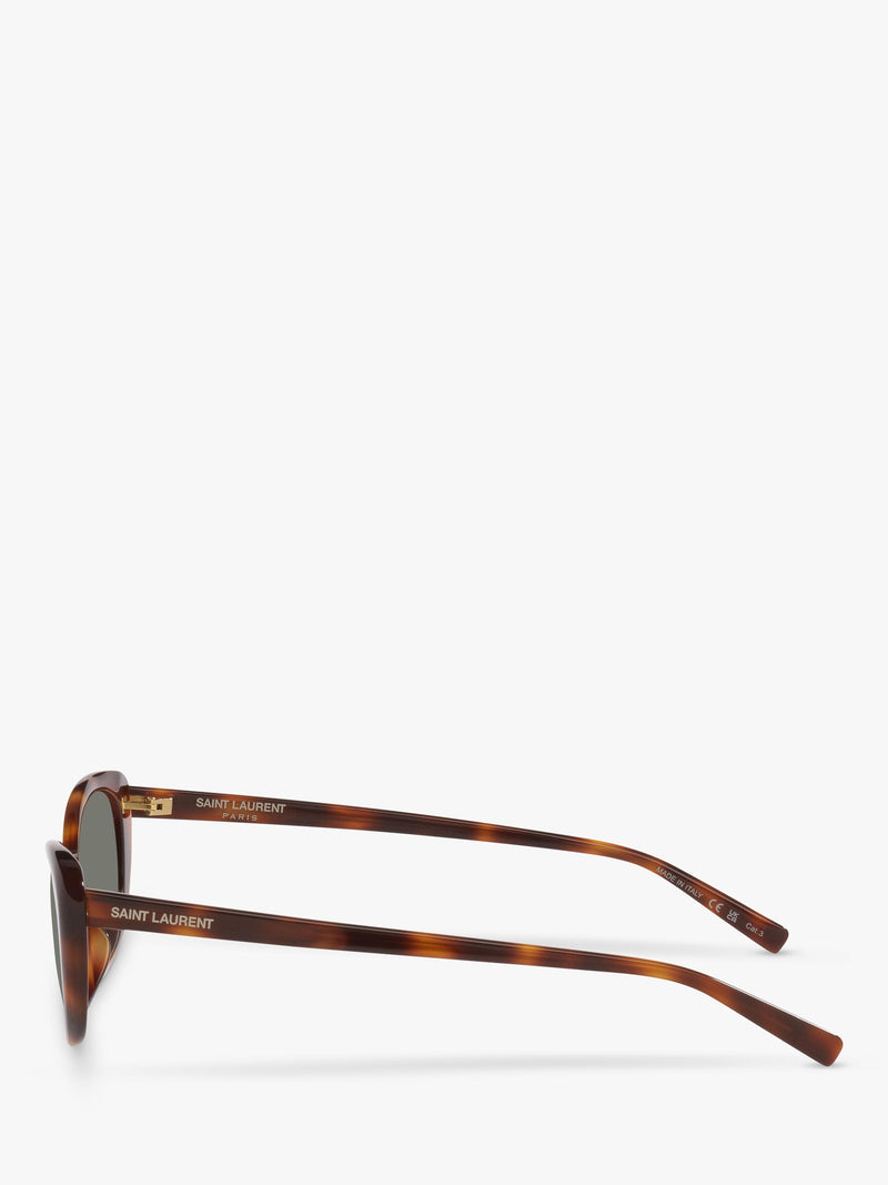 Yves Saint Laurent brown cat eye sunglasses, UK version