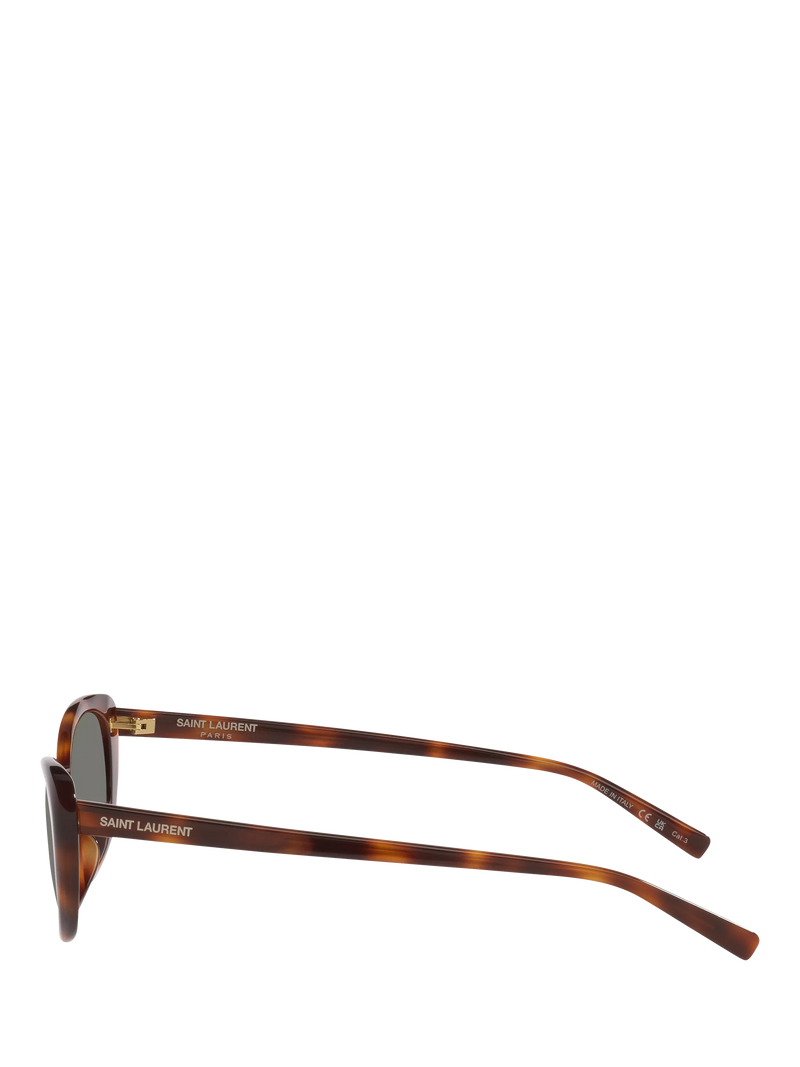 Yves Saint Laurent brown cat eye sunglasses, UK version