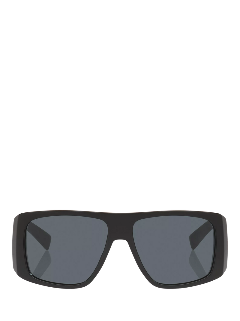 Yves Saint Laurent rectangular sunglasses black grey - British product