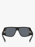 Yves Saint Laurent rectangular sunglasses black grey - British product