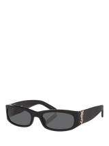 John Lewis Yves Saint Laurent YS000914 Rectangular Sunglasses, Black- Buy online at McGrocer