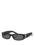 Yves Saint Laurent YS000914 Rectangular Sunglasses, Black