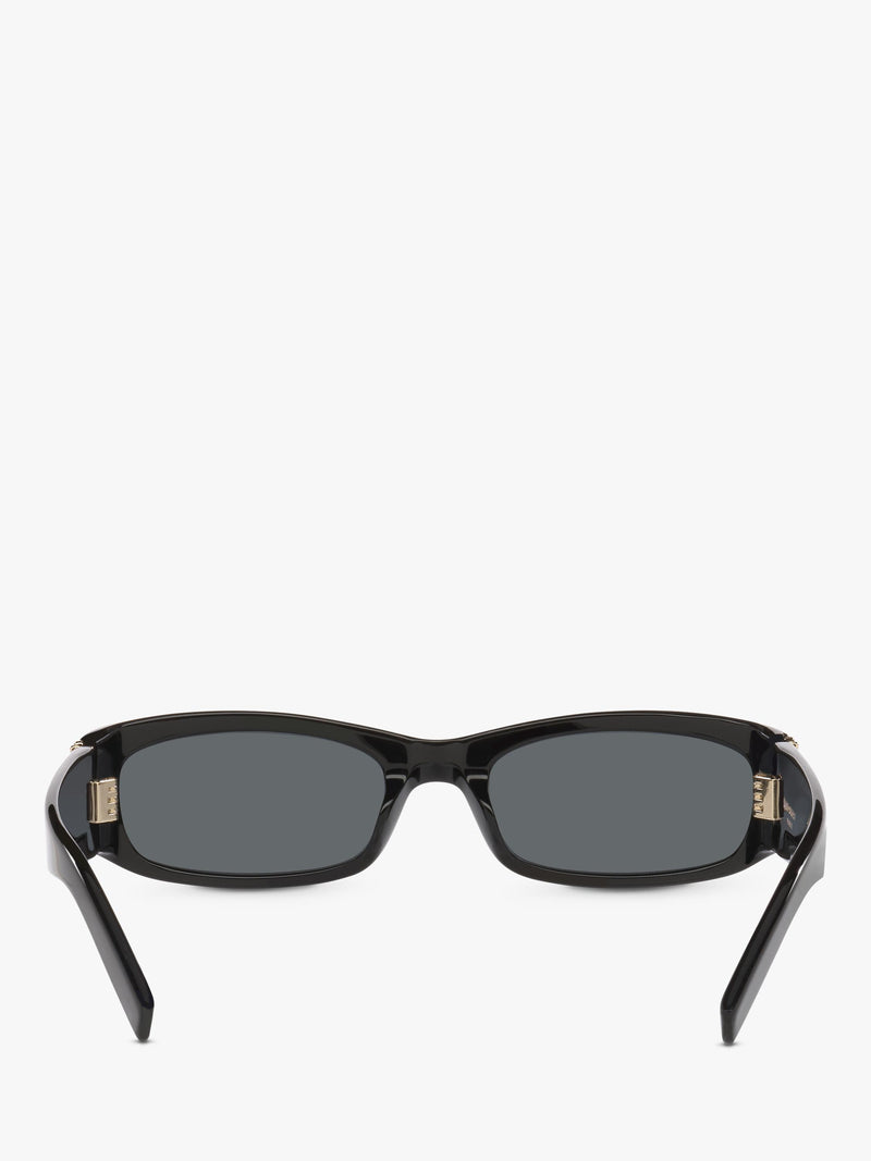 Yves Saint Laurent rectangular sunglasses black 55mm, UK version
